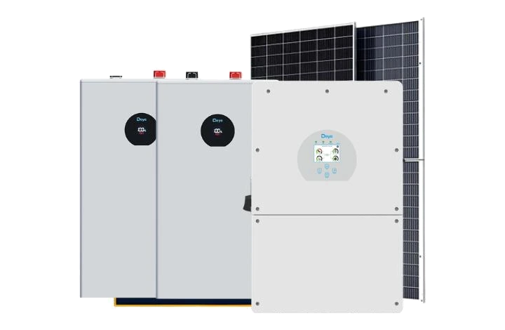 Deye 16kW Hybrid Kit – 32kWh Battery, 24× 620W Panels